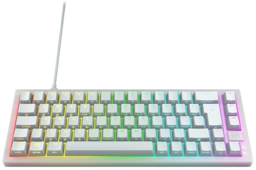 CHERRY XTRFY K5V2 Compact - RGB - mechanische Gaming Tastatur - 65% - weiß